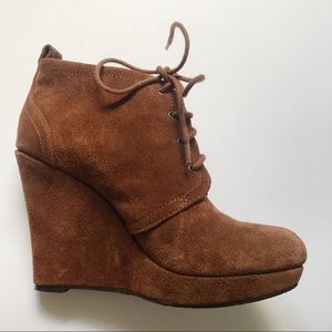 Jessica Simpson wedge boots size size 6.